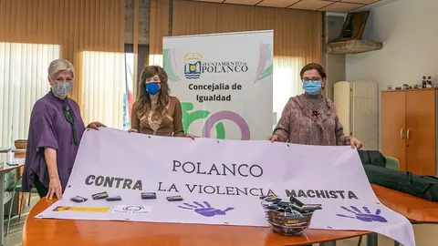 Presentaci&oacute;n de la campa&ntilde;a sobre violencia machista de Polanco