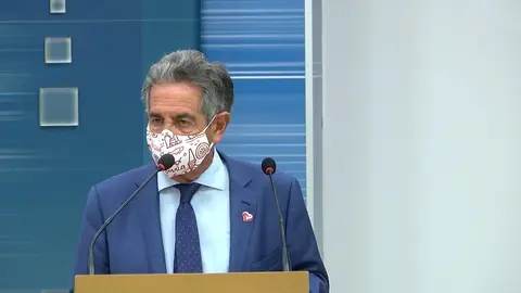 El presidente de Cantabria, Miguel &Aacute;ngel Revilla.