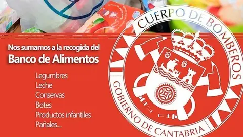 Cartel de la campa&ntilde;a de recogida de alimentos
