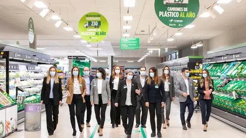 Miembros integrantes del equipo de trabajo de la Estrategia 6 25 de Mercadona