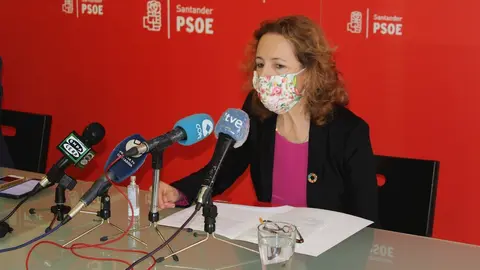 La secretaria de Pol&iacute;tica Institucional del PSOE de Cantabria y senadora Isabel Fern&aacute;ndez