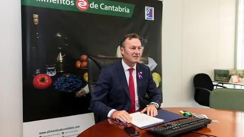 El consejero de Desarrollo Rural, Guillermo Blanco, en su intervenci&oacute;n