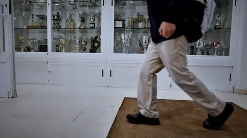 Un ni&ntilde;o en un colegio.