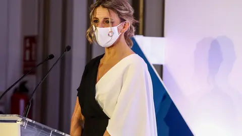 La ministra de Trabajo y Econom&iacute;a Social, Yolanda D&iacute;az