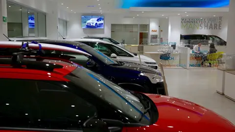 Concesionario de coches.