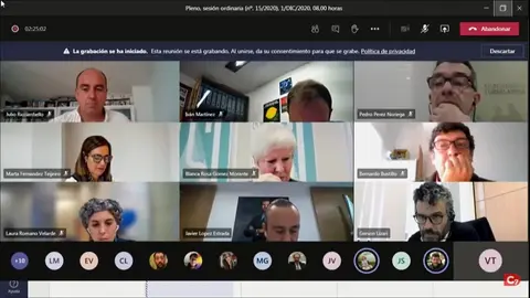 Pleno telem&aacute;tico de Torrelavega