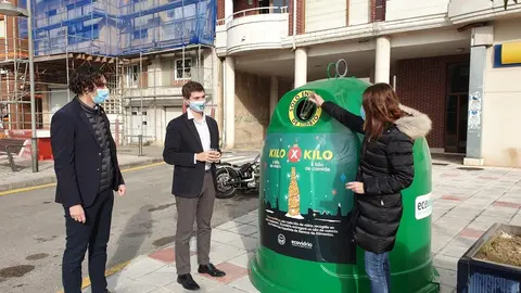 Presentaci&oacute;n de la campa&ntilde;a '1 kg de vidrio por 1 kg de alimentos'