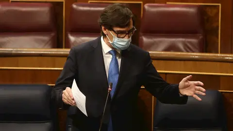 El ministro de Sanidad, Salvador Illa