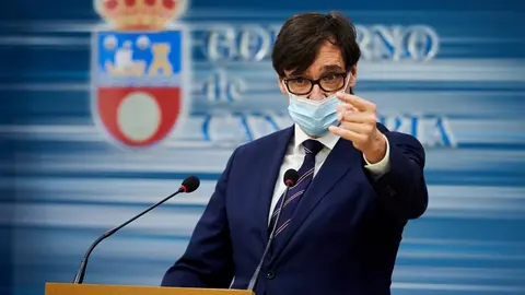El ministro de Sanidad, Salvador Illa