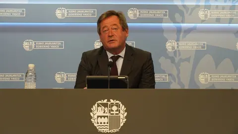 El portavoz del Gobierno Vasco, Bingen Zupiria