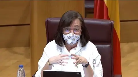 La presidenta de la AIReF, Cristina Herrero.