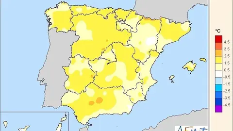 El mes de noviembre de 2020 ha sido el m&aacute;s c&aacute;lido de la d&eacute;cada.