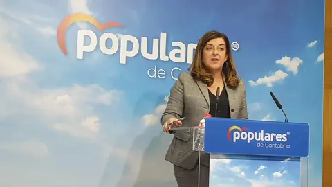 La presidenta del Partido Popular de Cantabria, Mar&iacute;a Jos&eacute; S&aacute;enz de Buruaga