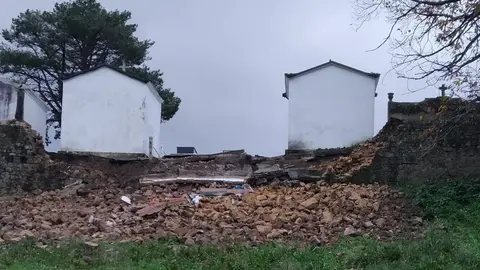 Nota Inicio El Lunes De Obras De Urgencia Reparaci&oacute;n Muro Cementerio Geloria