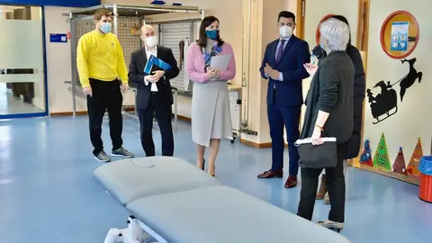 Visita de la alcaldesa de Santander, Gema Igual, a ASPACE