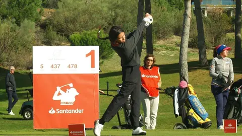 La golfista Cayetana Fern&aacute;ndez