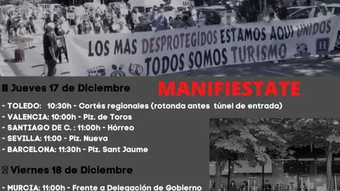 Concentraciones agencias de viajes