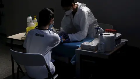 Pruebas de seroprevalencia.