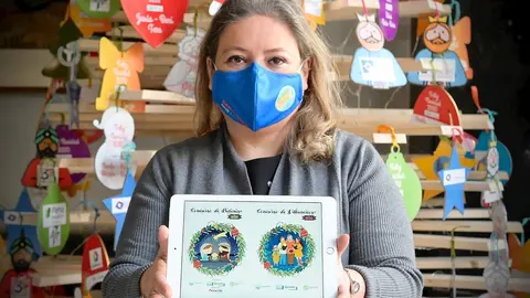 Concejala de Dinamizaci&oacute;n Social, Lorena Guti&eacute;rrez. Concursos online de villancicos y belenes.