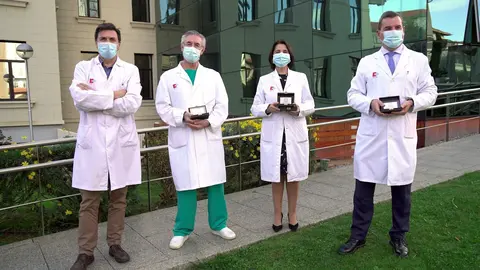 Sanidad de la entrega de los premios Best in Class 2020 a Valdecilla