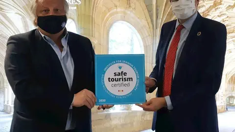 Entrega sello Safe Tourism Certified