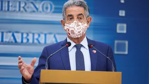 El presidente de Cantabria, Miguel &Aacute;ngel Revilla