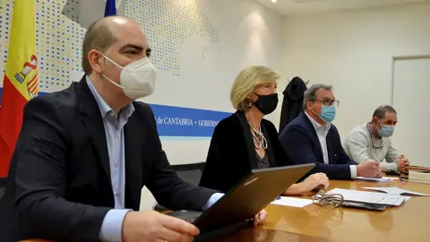 La consejera de Educaci&oacute;n, Formaci&oacute;n Profesional y Turismo, Marina Lomb&oacute;, en la reuni&oacute;n telem&aacute;tica de la Comisi&oacute;n Permanente del Consejo de FP