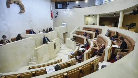 Pleno del Parlamento de Cantabria