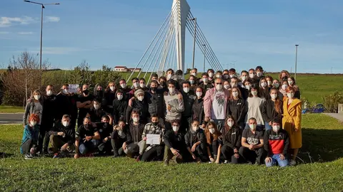 Fin del rodaje 'Dos vacas y una burra' en Santander