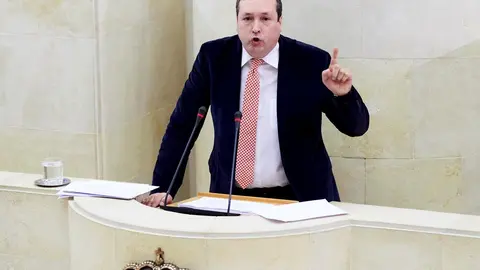 El portavoz del PP en el Parlamento de Cantabria, &Iacute;&ntilde;igo Fern&aacute;ndez