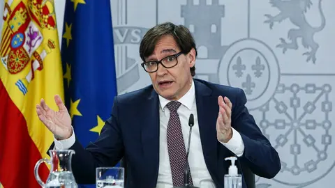 El ministro de Sanidad, Salvador Illa