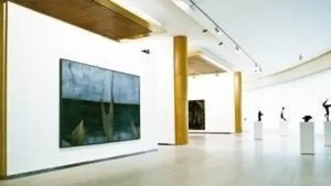 Espacio expositivo de la Fundaci&oacute;n Banco Santander