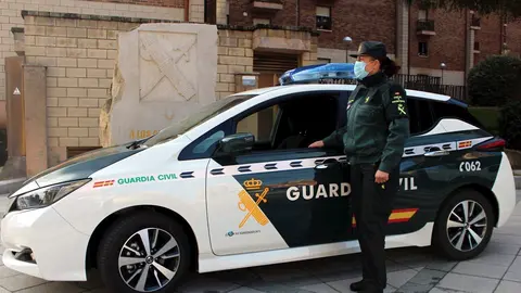 Veh&iacute;culo el&eacute;ctrico Guardia Civil Cantabria