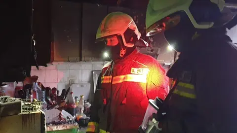 Incendio casa Reinosa