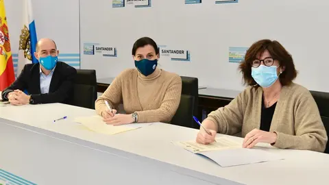 Firma convenio Fundaci&oacute;n S&iacute;ndrome Down