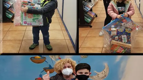 Ganadores de los concursos de cocina y manualidades; y el sorteo de la cesta de Navidad