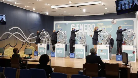 Sorteo de la Loter&iacute;a de 'El Ni&ntilde;o' de 2021