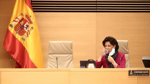 La presidenta del Tribunal de Cuentas, Mar&iacute;a Jos&eacute; de la Fuente, durante una sesi&oacute;n de la Comisi&oacute;n Mixta para las Relaciones con el Tribunal de Cuentas en el Congreso de los Diputados, en Madrid (Espa&ntilde;a), a 10 de diciembre de 2020.