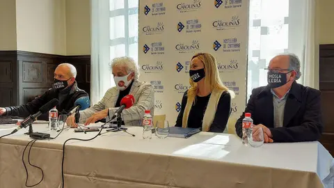 Rueda de prensa de la Asociaci&oacute;n Empresarial de Hosteler&iacute;a de Cantabria (AEHC)