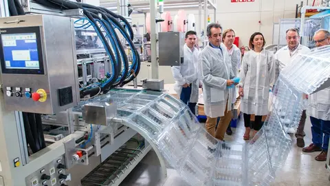 11:00.- Pol&iacute;gono Industrial De Besaya. El Consejero De Innovaci&oacute;n, Industria, Transporte Y Comercio, Francisco Mart&iacute;n, Visita Las Instalaciones De Formaspace. Nr 23 Feb 2020