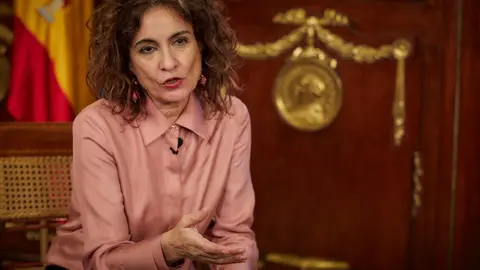 La ministra de Hacienda y portavoz del Gobierno, Mar&iacute;a Jes&uacute;s Montero.