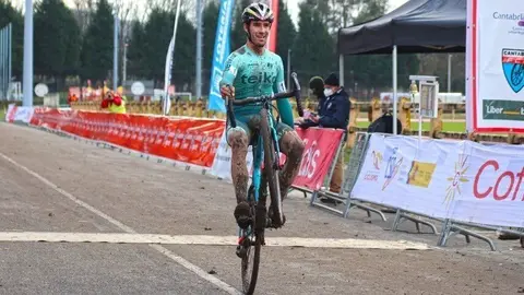 El alicantino Felipe Orts en el Campeonato de Espa&ntilde;a de ciclocross
