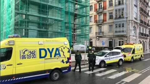 Muere un trabajador tras caer de un andamio