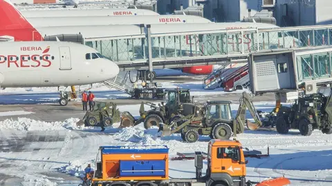 Avi&oacute;n de Iberia este martes en Barajas