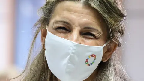 La ministra de Trabajo, Yolanda D&iacute;az