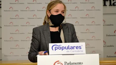 La diputada del PP en el Parlamento de Cantabria Isabel Urrutia
