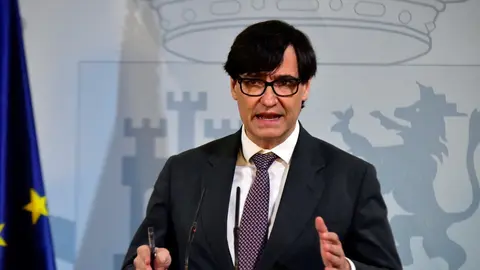 El ministro de Sanidad, Salvador Illa