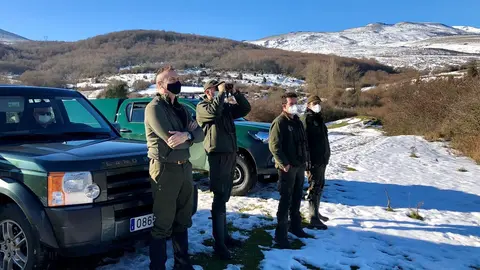 Blanco Destaca El Trabajo De Los Agentes Del Medio Natural Para Preservar La Conservaci&oacute;n De La Fauna Silvestre En &Eacute;pocas De Temporales De Nieve (Nota Y Foto)