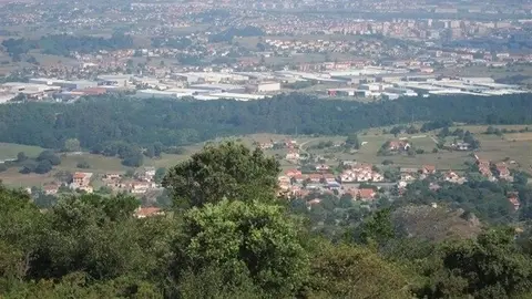 Zona industrial en Cantabria