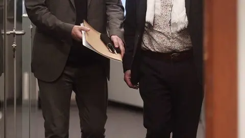 El secretario general de CC.OO., Unai Sordo, y el secretario general de UGT, Pepe &Aacute;lvarez 